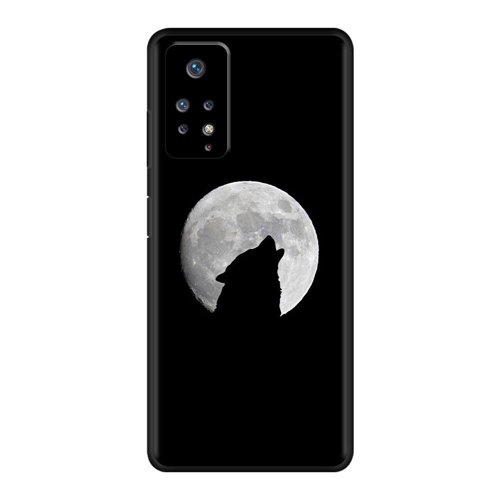 Official For Xiaomi Redmi Note K40 9T 7 10 9C 9 8 9S 9A 11 Pro K40S 10C 8T Celulares Fundas Beast Lion Wolf