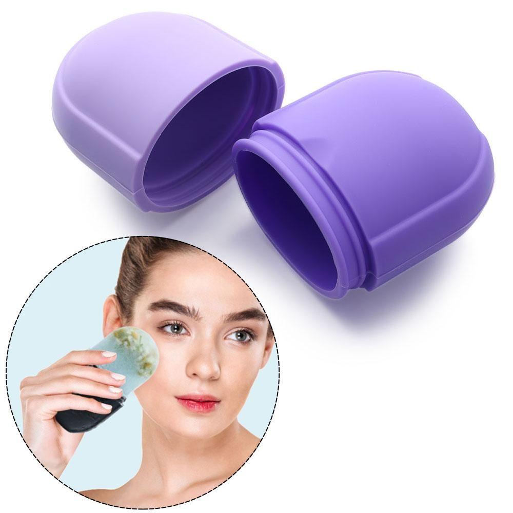 

Cooling Cold Therapy Muscle Freezable Cups Ice Roller Massage Face Massager