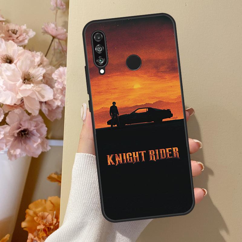 Knight Rider KITT Car Case For Huawei P30 Pro P50 P20 P40 Lite Nova 5T P Smart 2019 2021 Cover For Honor 50 Lite