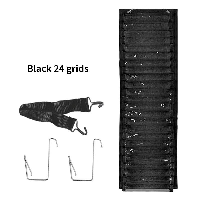 48 Fächer Vinyl Aufbewahrungshalter Hängebeutel Rollen Vinyl Aufbewahrungsregal Bastelvinyls Organizer Tasche Wandmontage Hinter der Tür Zimmer