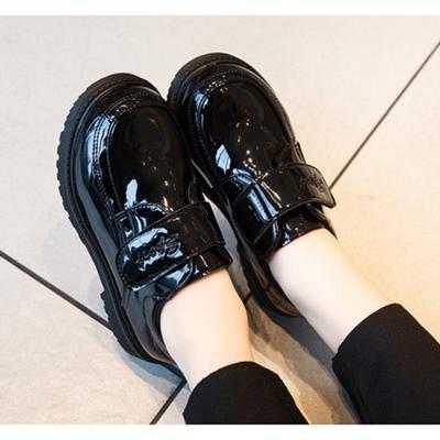 Toddler Boys and Girls Leather Shoes Formal Shoes Comfortable Lace-up School Uniform Shoes Loafers Flat Shoes Student Performance Shoes