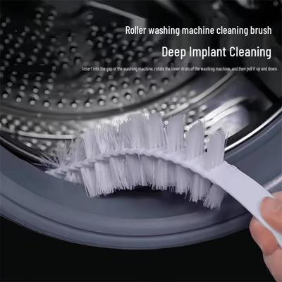 Universal Long Handle Roller Washing Machine Brush for Inner Drum and Wall Gaps, No Disassembly Needed