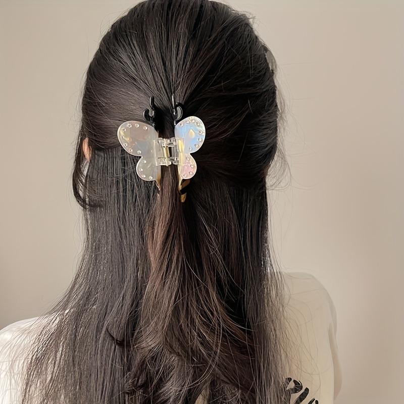 [Adorable Bee Hair Claw] New High-Quality Hair Claw, Creative Cute Half-Updo Hairpin, Bun Clip, Adorable Bee Hair Claw Accessory