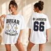 Off Campus Briar Dean Di Laurentis  Graphics Printed Tshirt Unisex Women Short Sleeve Cotton Tshirt Unisexs Tshirts  Summer