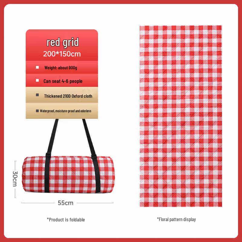 KarLot Outdoor Picnic Blanket 1.5m x 2m