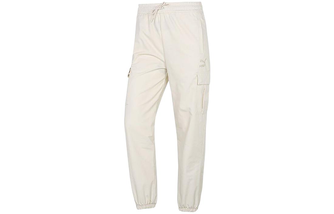 PUMA Cargo Pants Women s White Moderate Cargo Pants 535179-99 XL
