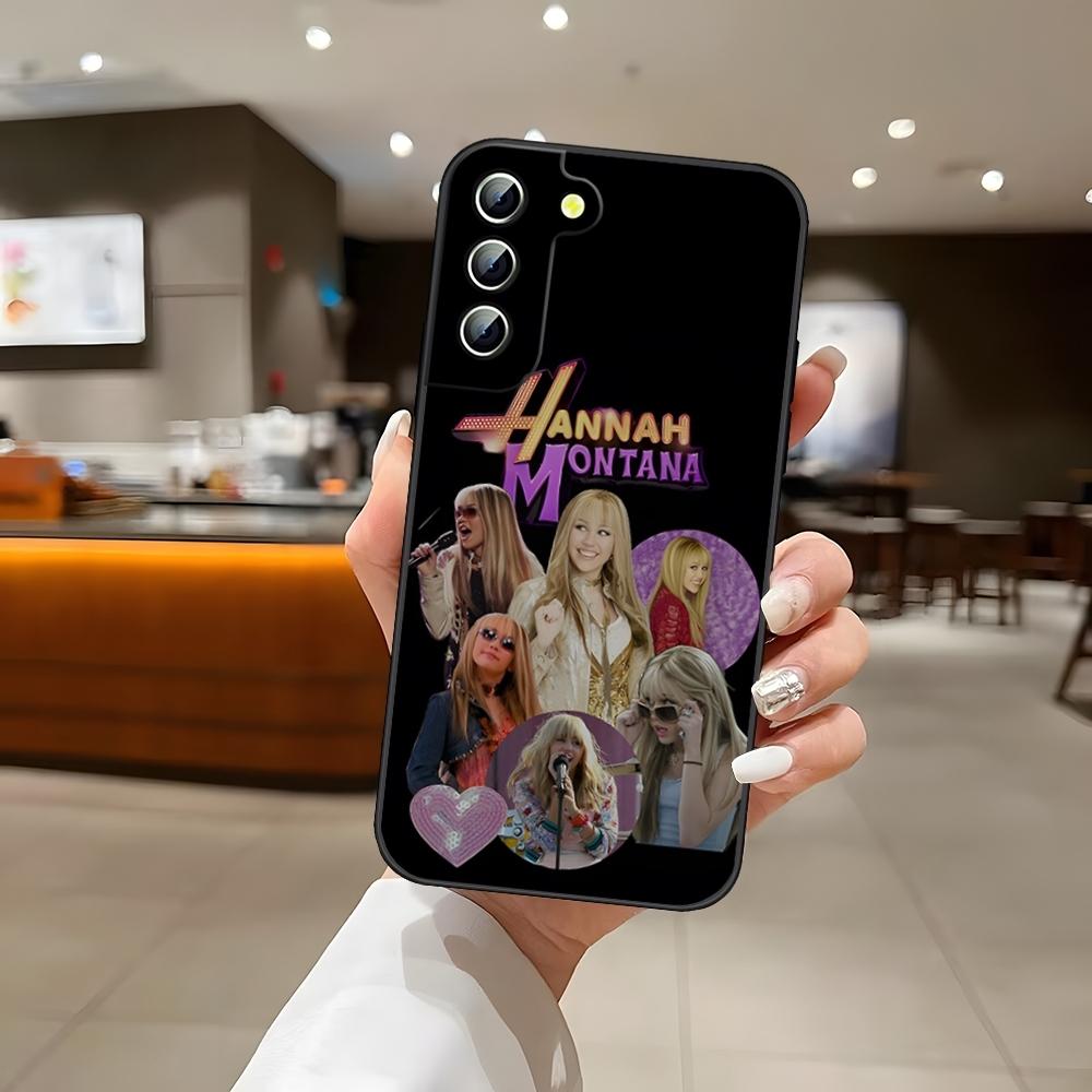H-Hannah M-Montana Phone Case For S25 Samsung S26 S24 Ultra S22 S23 S20 Fe S21 Plus A54 A34 A16 A53 Back Cover