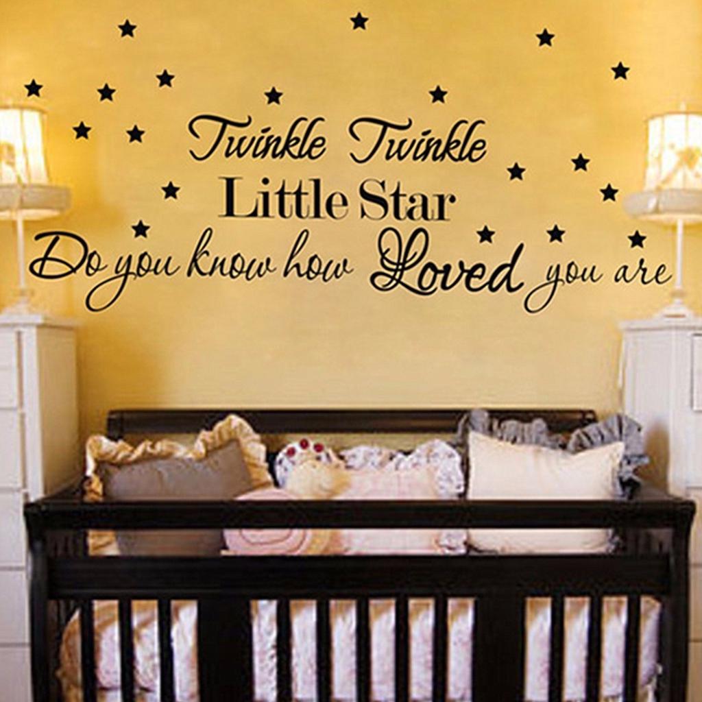 twinkle twinkle wall sticker