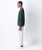 Seuteulaikeu Drop Shoulder Loose Pullover (Deep Green)