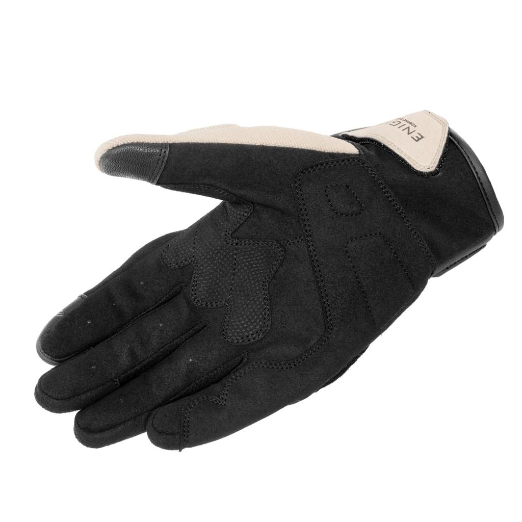 ENIGMA 25-006 EN-006 Vortex Motorradhandschuhe Frühling Sommer Herbst CE Level 2 Protektor Netz Elfenbein M