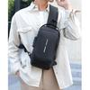 WEIXIER Men's Multifunction Anti-theft USB Shoulder Bag Man Crossbody Cross body Travel Sling Chest Bags Pack Messenger Pack For Male