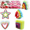 5 Pcs DIY Fondant Mould Baking Mold Cake Cookie Decorating Sugarcraft Tool Set