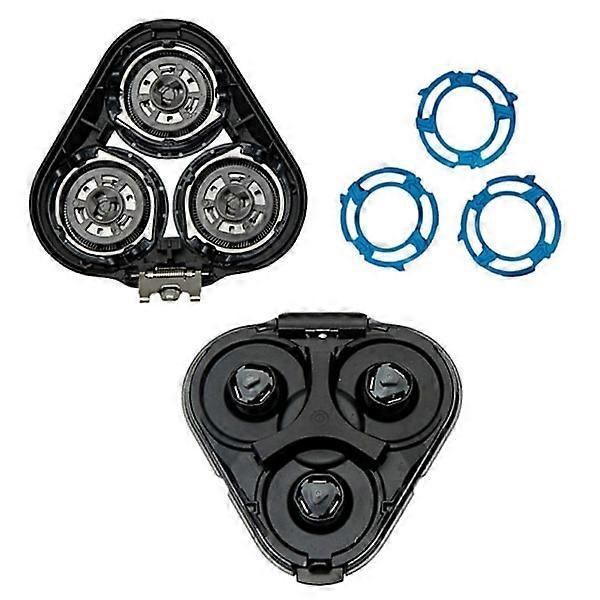 Lâminas de Barbeador/Cabeças de Barbeador - Lâminas de Reposição Compatíveis com a Série Philips 5000/S5078/S5079, Aço Inoxidável de Alta Precisão, Barbeio Suave