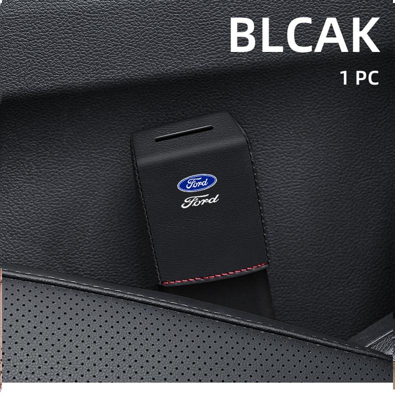 AKL1 For Ford Mondeo Focus Explorer Escape Kuga Everest Bronco F-150 Ranger Transit Car Seat Belt Buckle Base Protective Cover