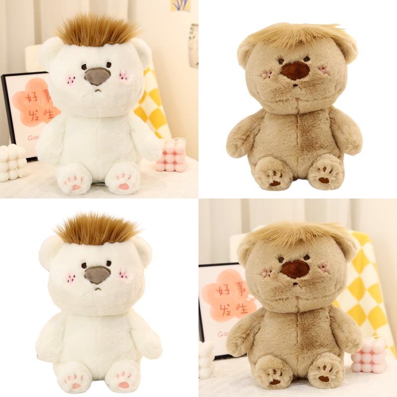 Little Cucu Cute Teddy Bear Plush Toy With Unique Design Perfect For Gift And Pillow 2kg Weight