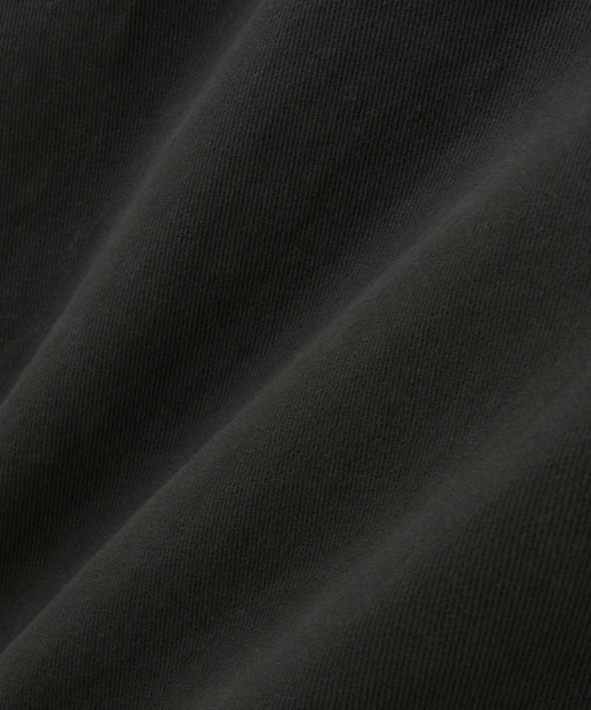 Seteo (W) Dyed Semi-Wide Fatigue Pants Charcoal