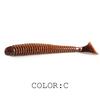 2025 HOT Impact Ring Shad Fishing Lure Soft 63mm 80mm 97mm Plastics Baits Swimbait Jigging LureBait perch Lures