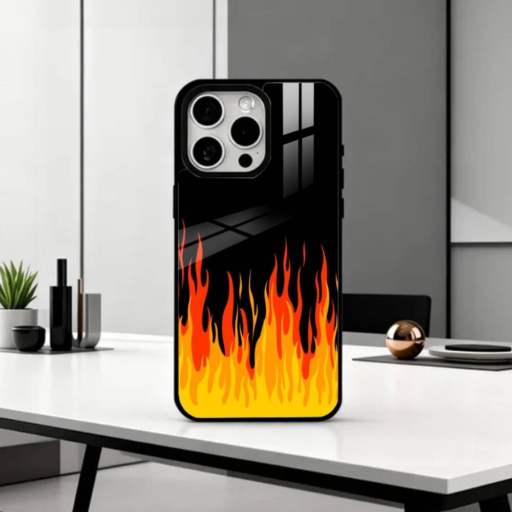 COOL F-Fashion F-Flames   Phone Case For iPhone17,16,15,14,13,12,11 Plus,Pro Max Magnetic For Magsafe Wireless Charging