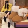 Premium Bow Snow Boots Women's 2025 Autumn and Winter New Versatile Comfortable Casual Platform Short Women's Boots