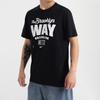 Nike Dri Fit NBA Jersey T Shirts Men's Black Crew Neck Moderate Straight Fit CK8800-010