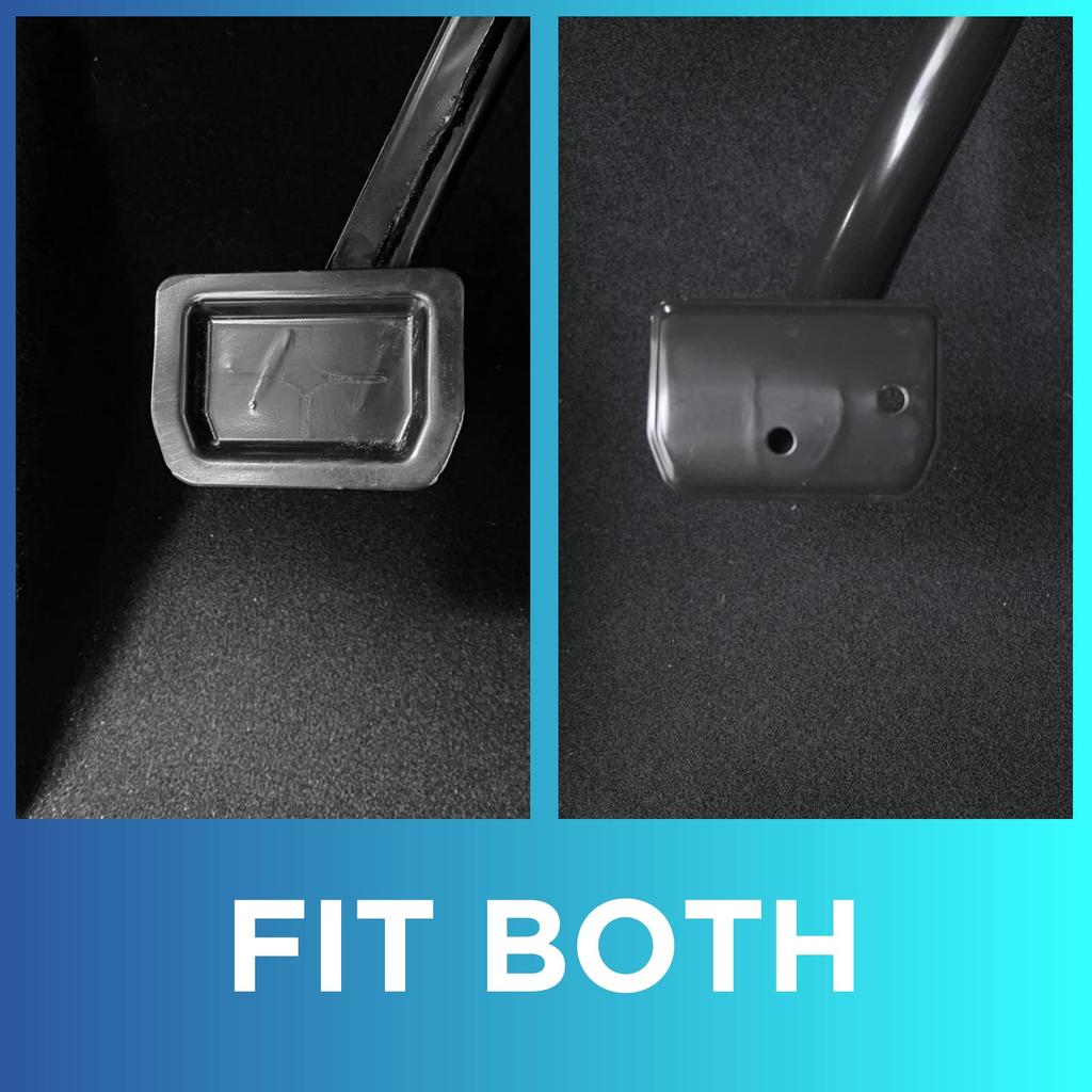 Nestour Tesla 2016-2025 Model 3 Model Y Foot Pedal Pad Replacement, Auto Aluminum Pedal