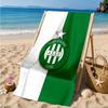 Asciugamano da Spiaggia Asse Saint-etienne Crest, Asciugatura Rapida, Facile da Curare, Adatto Sia per il Fitness che per le Vacanze al Mare, Essenziale per lo Sport