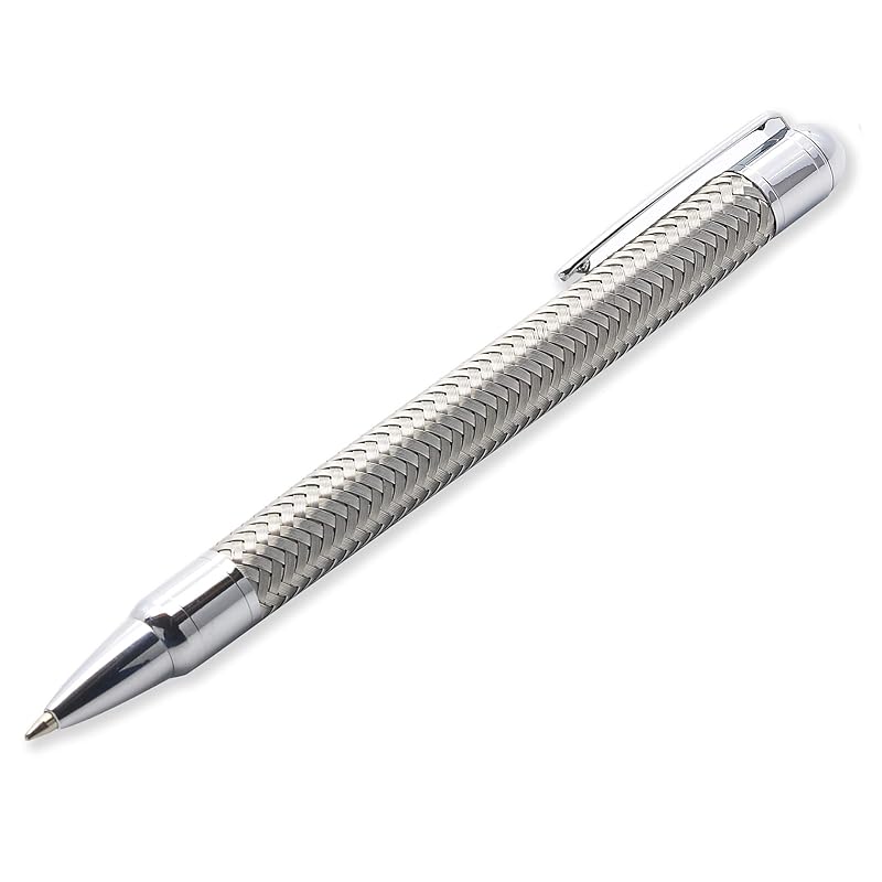 

LACHIEVA LUX wire design Knock type ballpoint pen gift set With refill metal