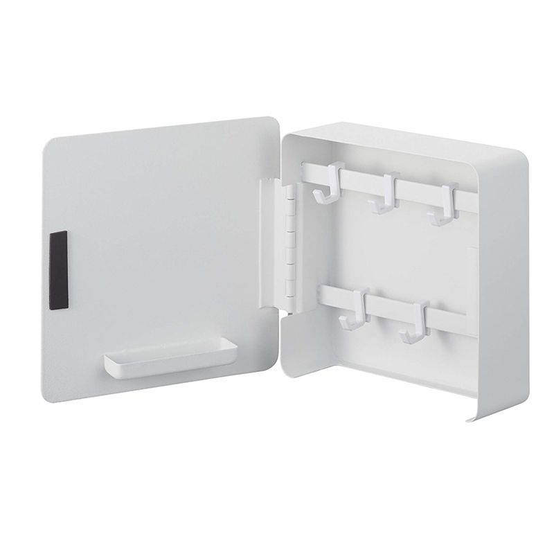 

M-Современный-Настенный-Подвесной-Крыльцо-Вешалка для ключей-Магнитная вешалка-Шкафчик для ключей-Держатель для брелоков-Органайзер белый