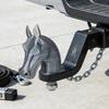 Trailer Hitch Protective Cover Horse Head Vehicle Decorative Caps Dustproof Trailer Hitch Cover For Cars Sedans Trucks Road