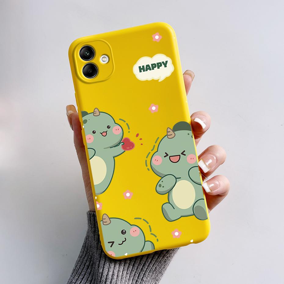 For Samsung Galaxy A04 A04E A04S Phone Case Stylish Painted Protection TPU Silicone Back Cover For Samsung A 04 E S Bumper Shell