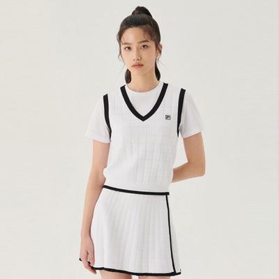 Knit V Neck Vest
