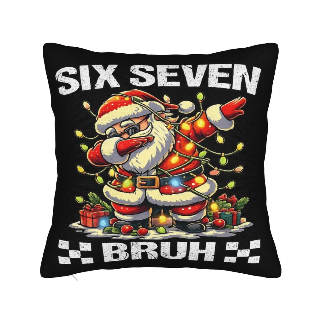 67 Sechs Sieben Italienisches Gehirnfäule Meme Kissenbezüge Lustiger Kissenbezug für Sofa Couch Bett Wohnzimmer Gemütlicher Kissenbezug