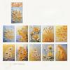 10pcs Relief Aesthetic Flowers Materials Paper DIY Scrapbooking Junk Journal Collage Photo Album Retro Background Paper