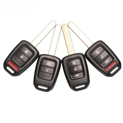 Κουμπιά 2/3/4 Κέλυφος τηλεχειριστηρίου κλειδιού για Honda Accord CR-V FIT XRV VEZEL CITY JAZZ CIVIC HRV FRV Τηλεχειριστήριο θήκης κλειδιού