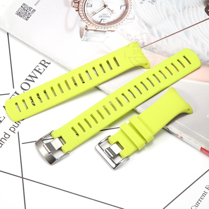 D4 Silicone Replacement Watch Band For Suunto D4 D4i Novo Dive Men Women Strap Sports Waterproof Wristband Pin Buckle Bracelet