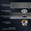 Bathroom Odorproof Floor Drain Stainless Steel Linear Shower Drainage Filter Crazy Drainage Floor Drain for Kitchen Accessories