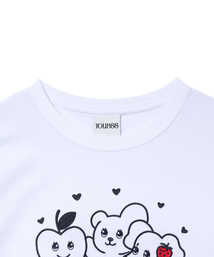 YOUHEE Youhee Club Graphic T-Shirts_White