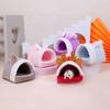Haustier Winter Wärme Baumwollnest Hamsternest Kleintierbedarf Komfortable Wärme Wickelnest Hamster Zuhause Baumwollbett