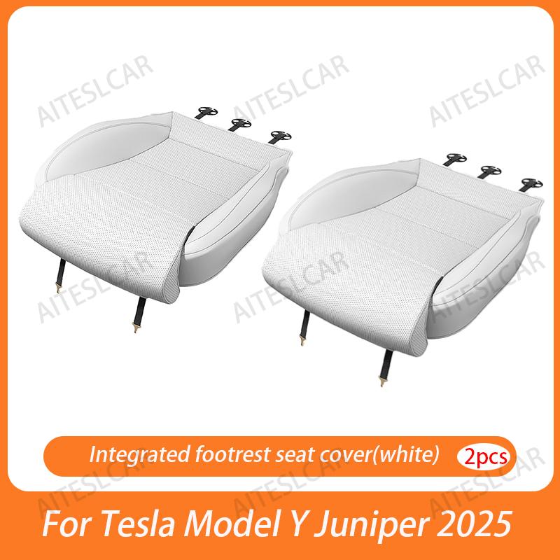 For New Tesla Model Y Juniper 2025+ Leg Support Extension Seat Cover Memory Foam Extender Cushion Car Interior Accessories