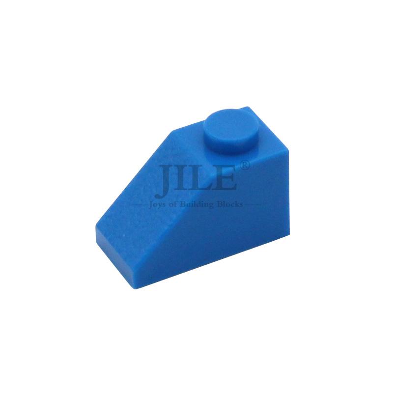100pcs Moc Slope 45 2x1 3040 DIY Creative Enlighten Basics Building Blocks Bulk Bricks Compatible with Assembles Particles