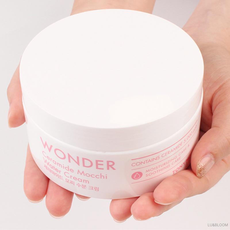 Tonymoly Wonder Ceramide Mochi Watery Cream 300ml (+Free Gift)
