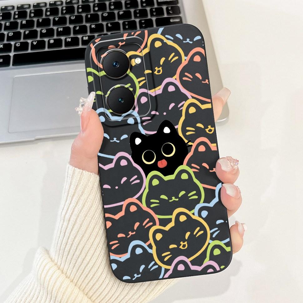 Fashion Painted Cover For Vivo Y03 Case Silicone Soft Slim Fundas For Vivo Y03 Y03T Y18 Y18i Y28s 4G Phone Cases Bags 6.56"