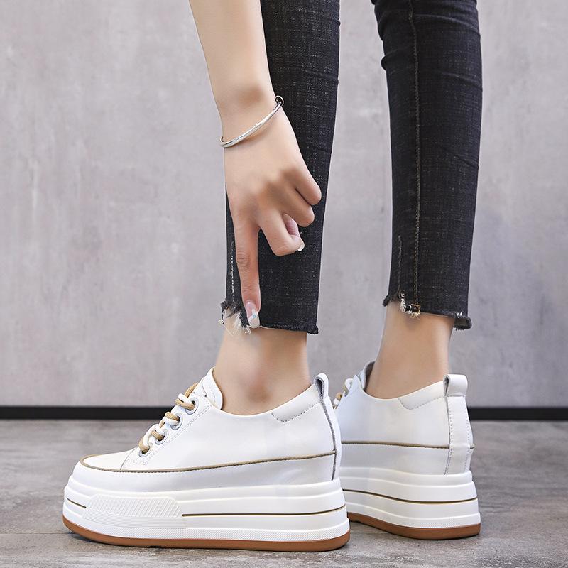 Inner height increase New spring and autumn thick-soled ins sports and leisure shoes A1