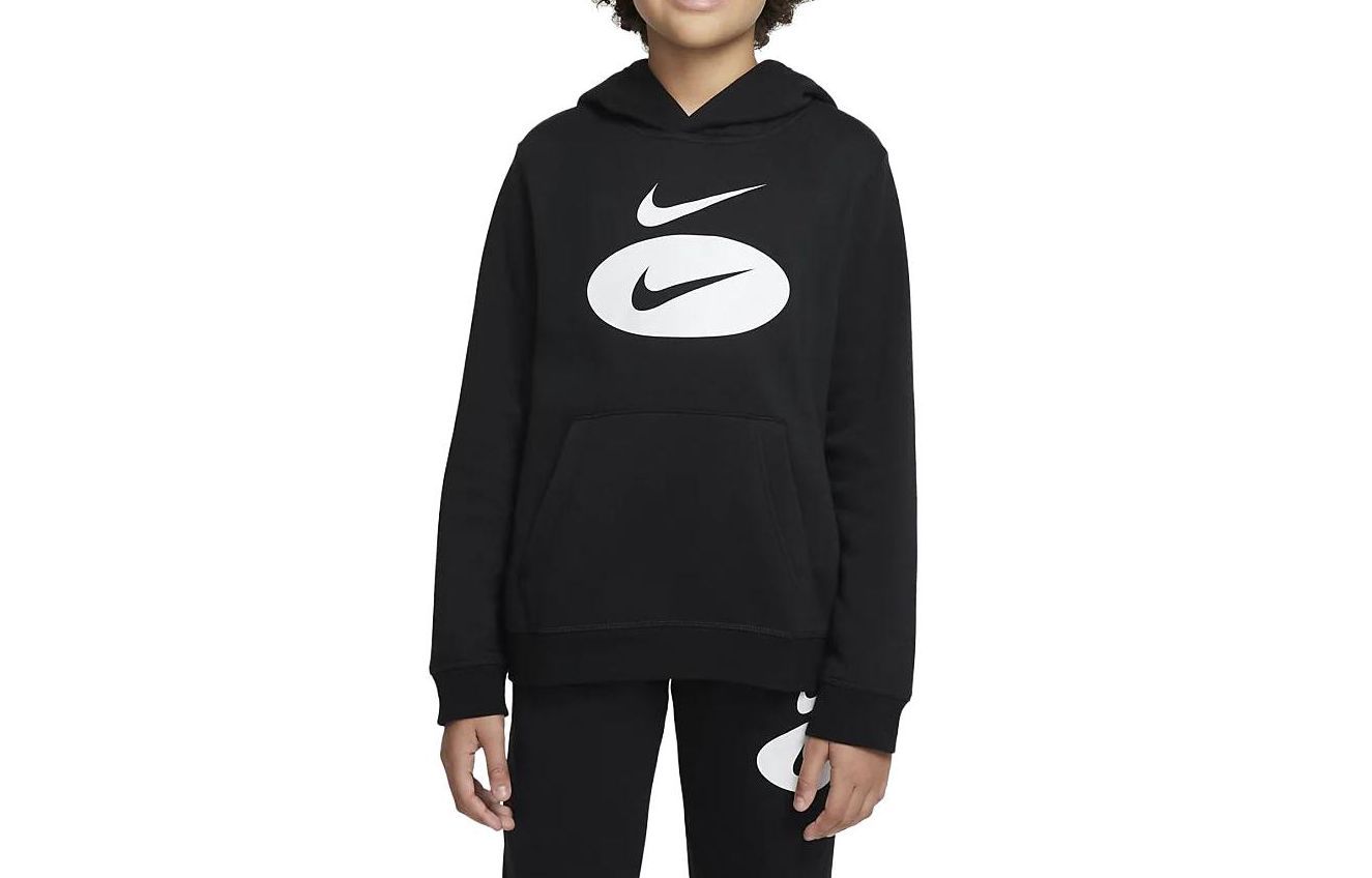 

Nike Kids Sweatshirts Hooded Moderate DM8097-010 M