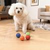 Neues Hundespielzeug Bissfest Interaktiv Werfen Geräusch Wabenbälle Naturkautschuk Zahnen Zähne Reinigen Spielzeug Haustierprodukte