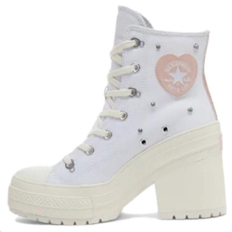Converse Chuck 70 Wygodne Wysokie Płócienne Buty Damskie sneakersy Białe A10303C