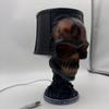 Resin Skull Lamp Halloween Lights For Gothic Vibes Halloween Party Supplies Decor