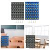 Numbered Chart with 30 or Door Hanging Bag Calculator Holder Organizer