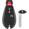 IYZ-C01C Key Fob FOBIK Replacement Remote Key DIY Kit For Dodge Ram 1500 2500 2009 2010 2011 2012 Grand Caravan Charger Challenger Durango Journey