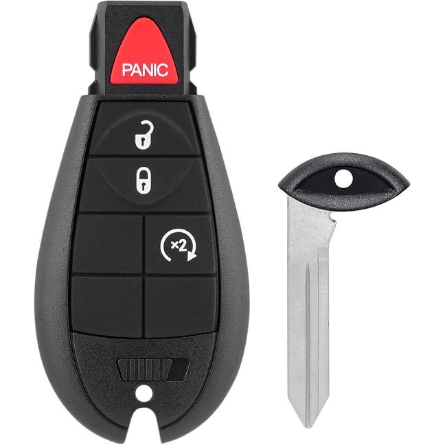 IYZ-C01C Key Fob FOBIK Replacement Remote Key DIY Kit For Dodge Ram 1500 2500 2009 2010 2011 2012 Grand Caravan Charger Challenger Durango Journey
